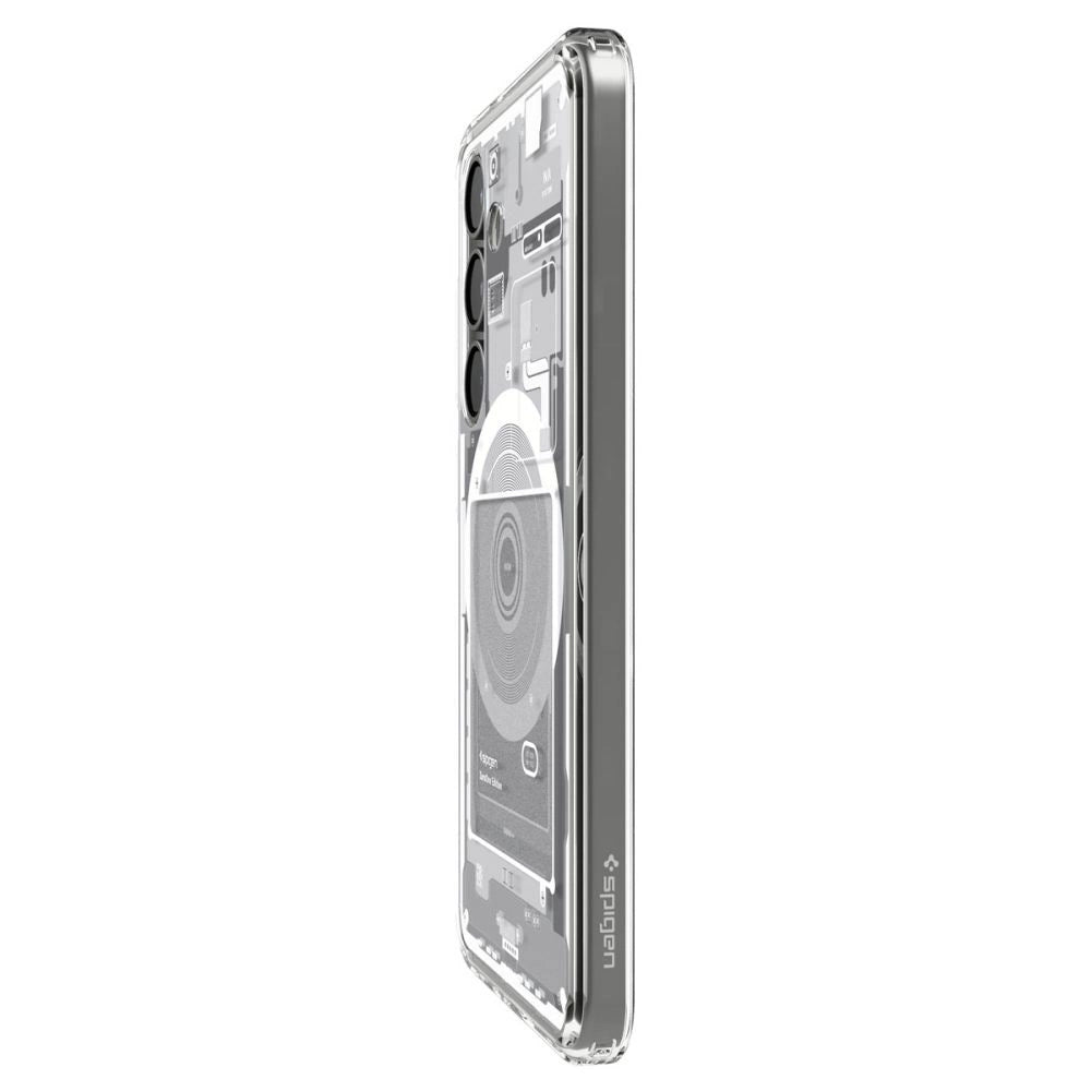 Spigen Ultra Hybrid Mag Case til Samsung Galaxy S25 Zero One - hvid