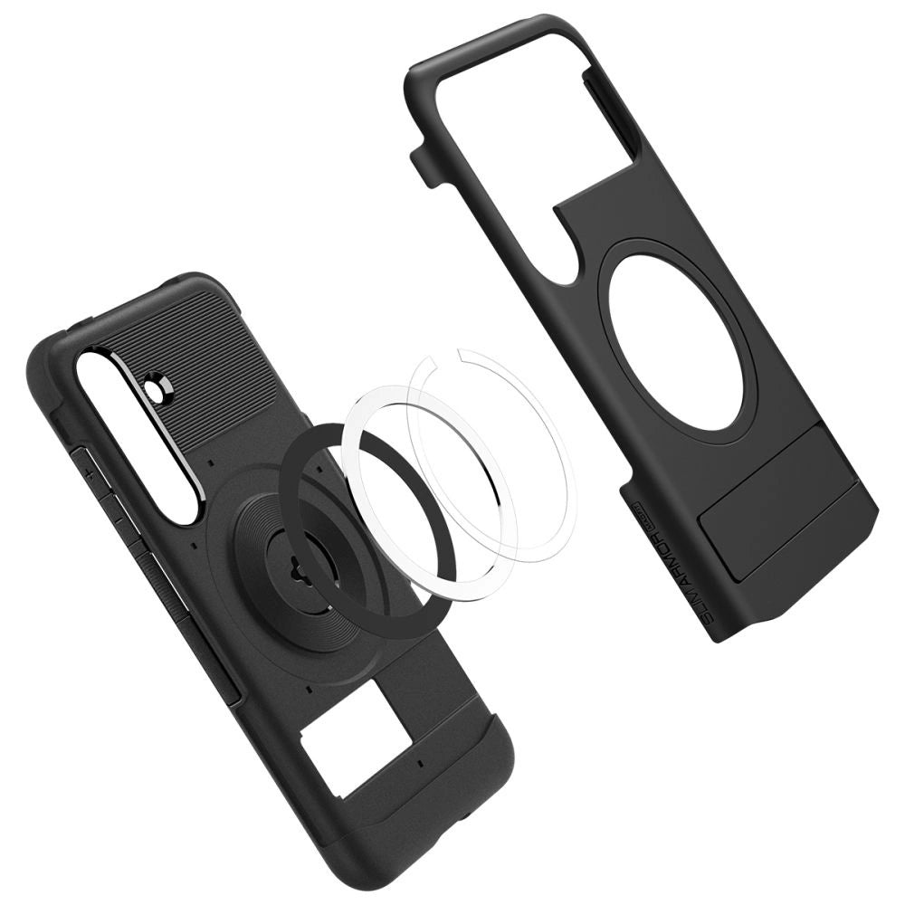 Spigen Slim Armor Mag MagSafe Case til Samsung Galaxy S25 - sort