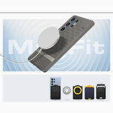 Caseology Parallax Mag MagSafe Case til Samsung Galaxy S25 Ultra - Grå