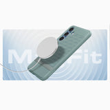 Caseology Parallax Mag MagSafe Case til Samsung Galaxy S25+ - Grøn