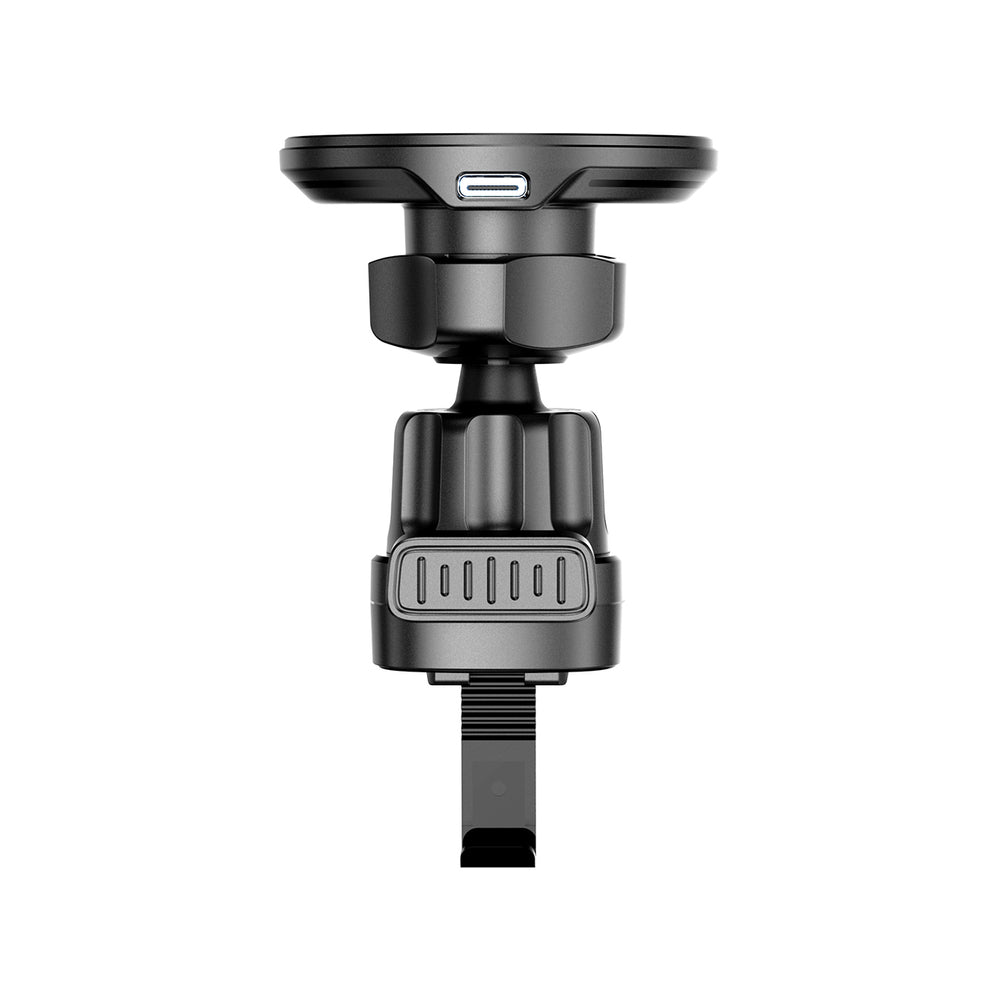 Joyroom JR-ZS412 holder med Qi2 15W oplader, bil, til luftventil - sort