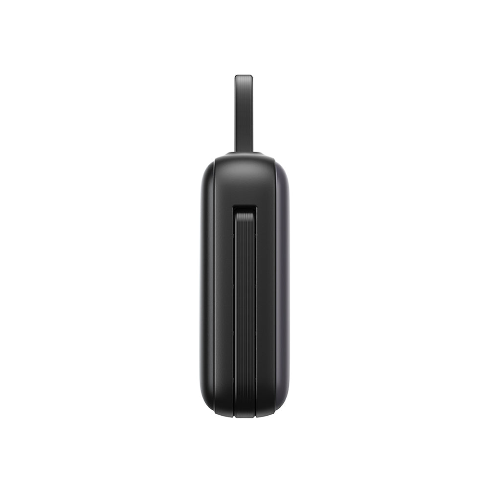 Joyroom JR-PBF27 10000mAh 22.5W Powerbank med indbygget USB-C og Lightning Kabler - sort