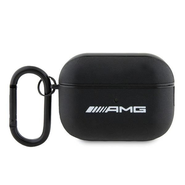 AMG AMAP2SLWK AirPods Pro 2 (2022/2023) cover sort/sort Læder Hvidt Logo