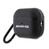 AMG AMAP2SLWK AirPods Pro 2 (2022/2023) cover sort/sort Læder Hvidt Logo