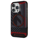 Audi IML Sport MagSafe Case iPhone 14 Pro Max 6.7" black/black hardcase AU-IMLMIP14PM-RSQ/D2-BK
