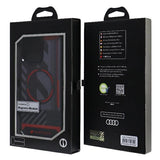 Audi IML Sport MagSafe Case iPhone 15 Pro Max 6.7" black/black hardcase AU-IMLMIP15PM-RSQ/D2-BK