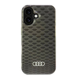 Audi IML Stitching Pattern MagSafe iPhone 16 6.1" black/black hardcase AU-IMLMIP16-Q5/D3-BK