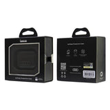 Audi Leather Big Logo AirPods Pro 2 cover sort/sort AU-APP2-GT/D3-BK