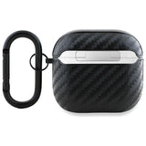BMW BMA4CMPUCA AirPods 4 cover sort/sort PU Carbon M Collection
