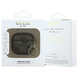 Guess GUA4G4GSMW AirPods 4 cover brown 4G Charm Collection