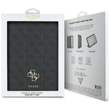 Guess GUFC11RM24PS4SGK iPad Air 11" 2024 black/black Magnetic 4G Big Logo