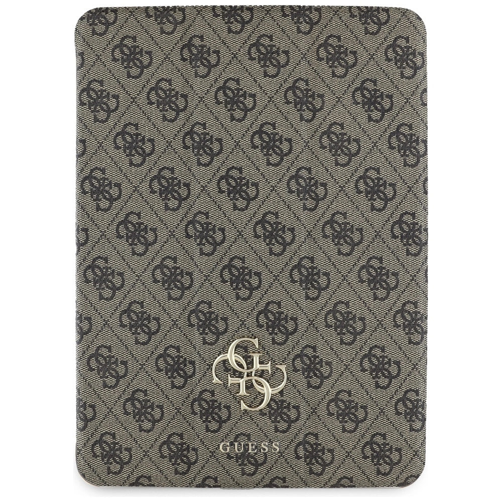 Guess GUFC11RM24PS4SGW iPad Air 11" 2024 brown/brown Magnetic 4G Big Logo