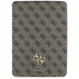 Guess GUFC11RM24PS4SGW iPad Air 11" 2024 brown/brown Magnetic 4G Big Logo