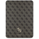 Guess GUFC13RM24PS4SGW iPad Air 13" 2024 brown Magnetic 4G Big Logo
