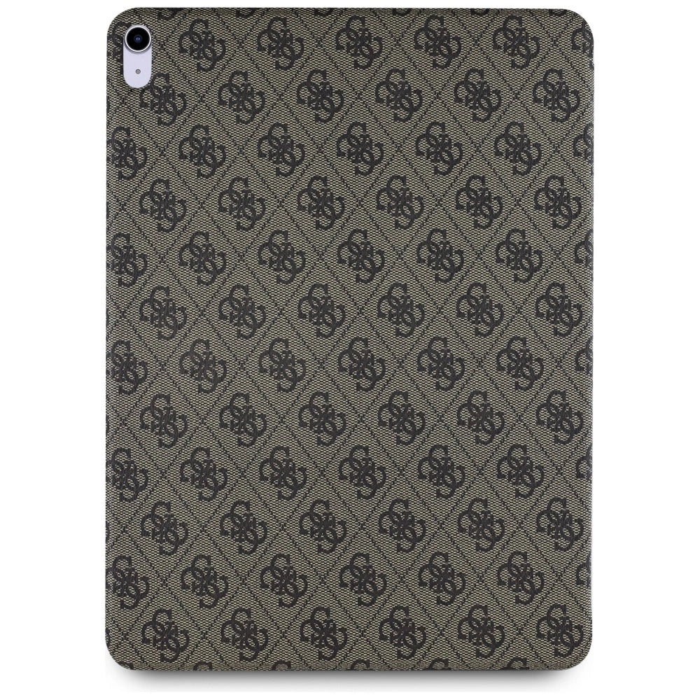 Guess GUFC13RM24PS4SGW iPad Air 13" 2024 brown Magnetic 4G Big Logo