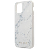 Guess Marble Case til iPhone 12 mini 5.4" - Hvid