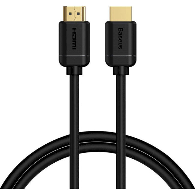 Baseus CAKGQJ01 HDMI-kabel 2 m HDMI Type A (Standard) Sort, Sølv