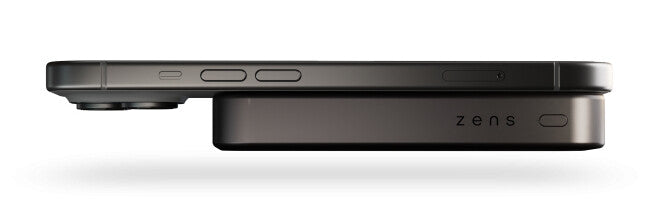 ZENS Pro 1 Slim 10000 mAh Trådløs opladning Sort