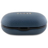 Guess Bluetooth hovedtelefoner GUTWSPGTSPSB TWS + docking station blå/blå Grained Classic Logo