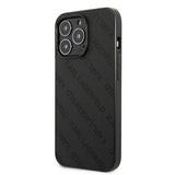 Karl Lagerfeld Perforated Allover Case for iPhone 13 Pro / 13 6.1" - Black