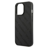 Karl Lagerfeld Perforated Allover Case for iPhone 13 Pro / 13 6.1" - Black