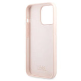 Karl Lagerfeld Silicone Karl`s Head Case for iPhone 13 Pro / 13 6.1" - Light Pink