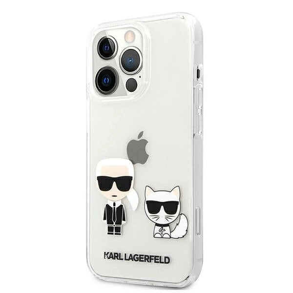 Karl Lagerfeld Karl & Choupette Case for iPhone 13 Pro Max 6.7" - Transparent
