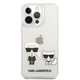 Karl Lagerfeld Karl & Choupette Case for iPhone 13 Pro Max 6.7" - Transparent