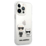 Karl Lagerfeld Karl & Choupette Case for iPhone 13 Pro Max 6.7" - Transparent