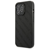 Karl Lagerfeld Perforated Allover iPhone 13 Pro Max 6.7" Case - Black