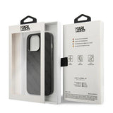 Karl Lagerfeld Perforated Allover iPhone 13 Pro Max 6.7" Case - Black