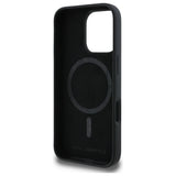 Karl Lagerfeld KLHMP16XSKCHTCK iPhone 16 Pro Max 6.9" sort/sort hardcase Silikon Karl&Choupette Heads MagSafe