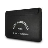 Karl Lagerfeld Sleeve KLCS133RSGSFBK 13" sort/sort Saffiano RSG