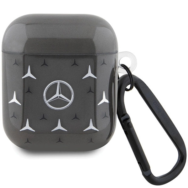 Mercedes MEA28DPMGS AirPods 1/2 cover sort/sort Stor stjerne mønster