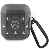 Mercedes MEA28DPMGS AirPods 1/2 cover sort/sort Stor stjerne mønster