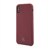 Mercedes Silicone Line iPhone X/XS Case - Red