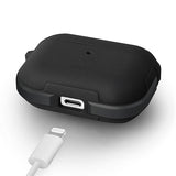 Uniq Valencia AirPods Pro Case Black/Midnight Black Antimikrobiel