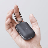 Uniq Valencia AirPods Pro Case Black/Midnight Black Antimikrobiel