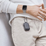 Uniq Valencia AirPods Pro Case Black/Midnight Black Antimikrobiel