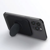 Uniq Flixa Magnetic Card Wallet med Stand Gray/Flint Gray MagSafe