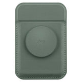 Uniq Flixa Magnetic Card Wallet med Stand Green/Lichen Green MagSafe