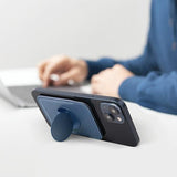 Uniq Flixa Magnetic Card Wallet med Stand Green/Lichen Green MagSafe