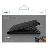 Uniq Forio Foldbare Bluetooth-tastatur sort/midnat sort