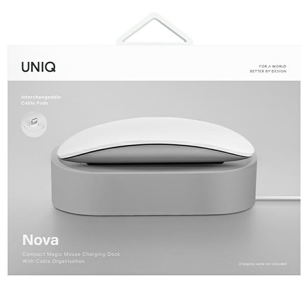 Uniq Nova Magic Mouse Docking Station Grå/grå