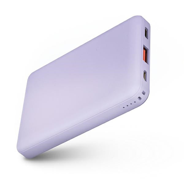 Powerbank Uniq Fuele mini 8000mAh USB-C 18W PD Hurtig opladning - lavendel