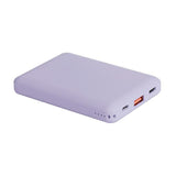 Powerbank Uniq Fuele mini 8000mAh USB-C 18W PD Hurtig opladning - lavendel