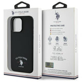 US Polo USHCP15XPARK iPhone 15 Pro Max 6.7" sort/sort Printed DH Logo