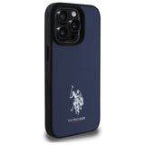 US Polo USHCP15XPGEV iPhone 15 Pro Max 6.7" Navy læder broderet DH Farve