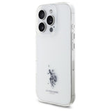 US Polo USHCP15XUSMT iPhone 15 Pro Max 6.7" Clear/Transparent IML Printed Double Horse Logo