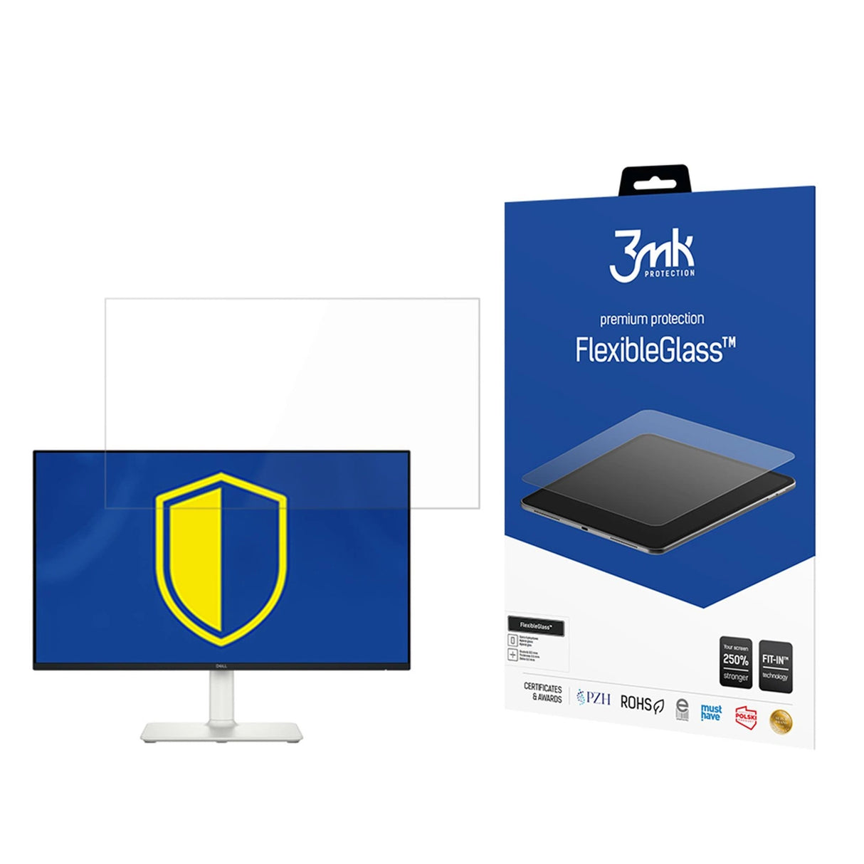 3mk FlexibleGlassTM Hybrid Glass på Dell S2425HS